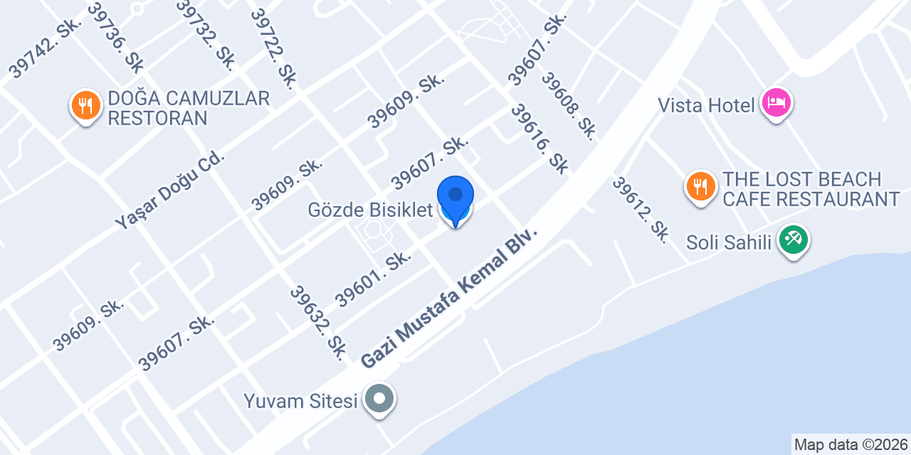 Gözde Bisiklet konumu