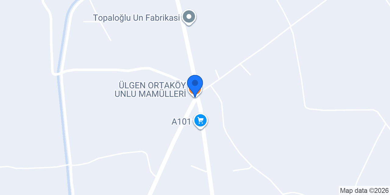ÜLGEN ORTAKÖY UNLU MAMÜLLERİ konumu