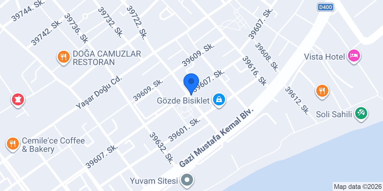 Melek Kırtasiye konumu