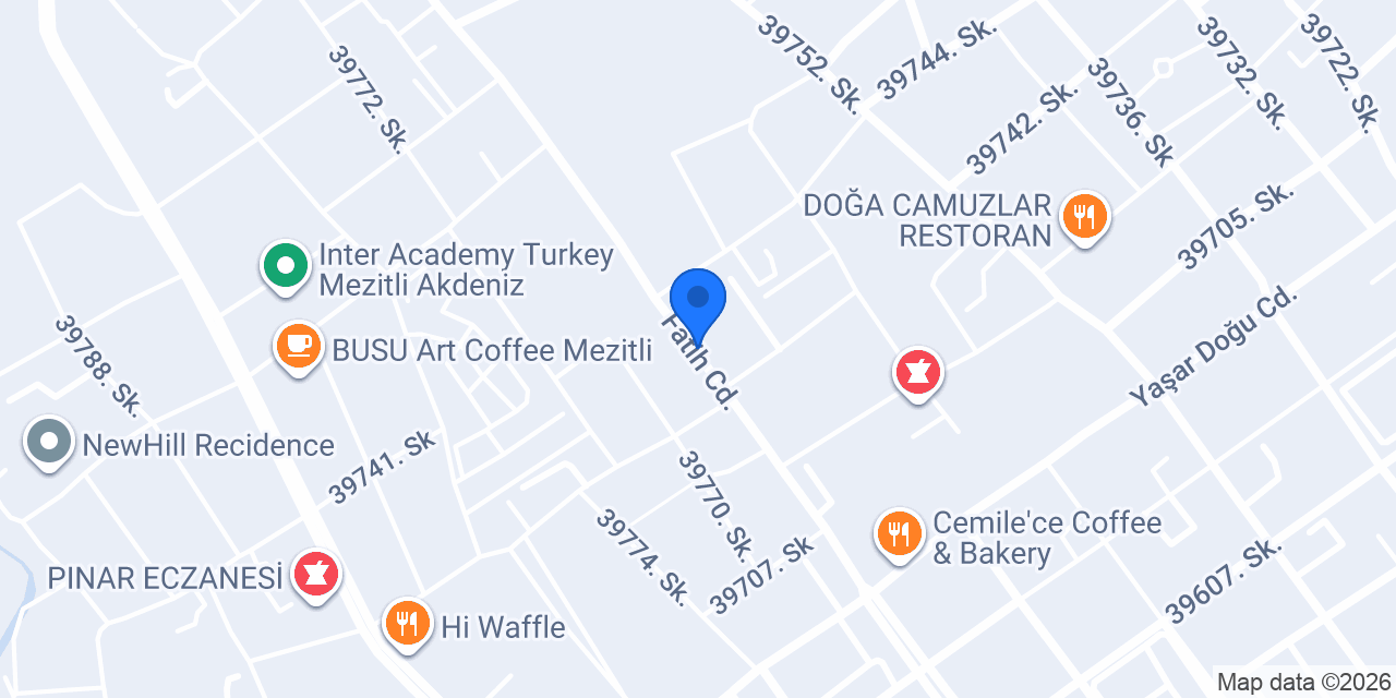 Paşam Fırın konumu