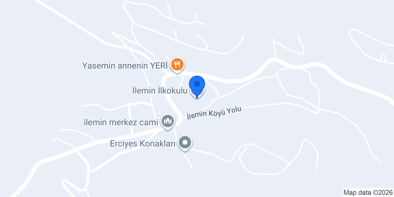İlemin İlkokulu konumu