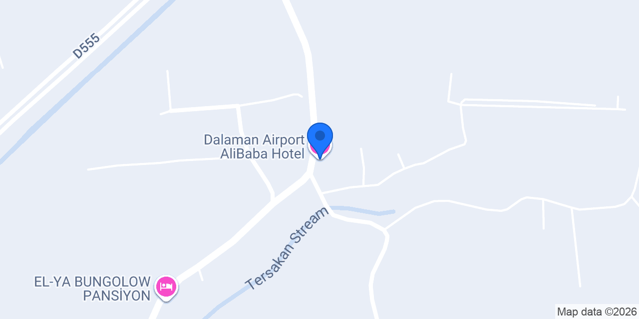 Dalaman Airport AliBaba Hotel konumu