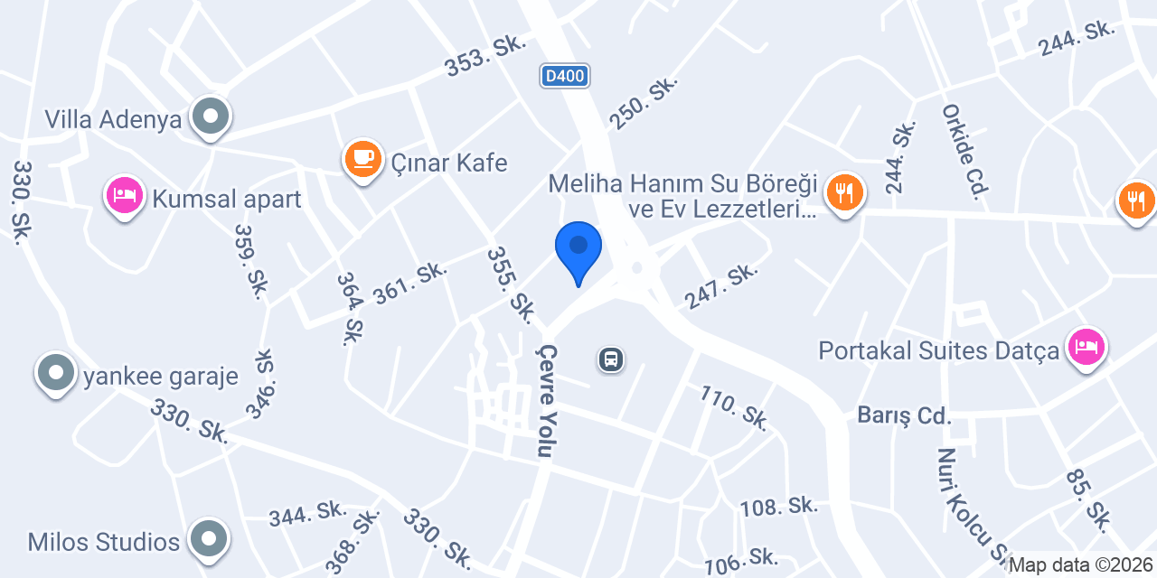 Garaj Migros Taksi konumu