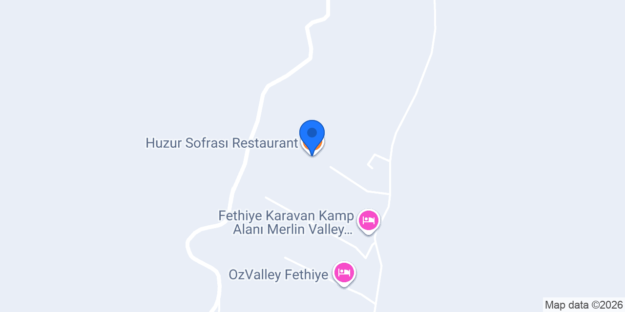 Huzur Sofrası Restaurant konumu