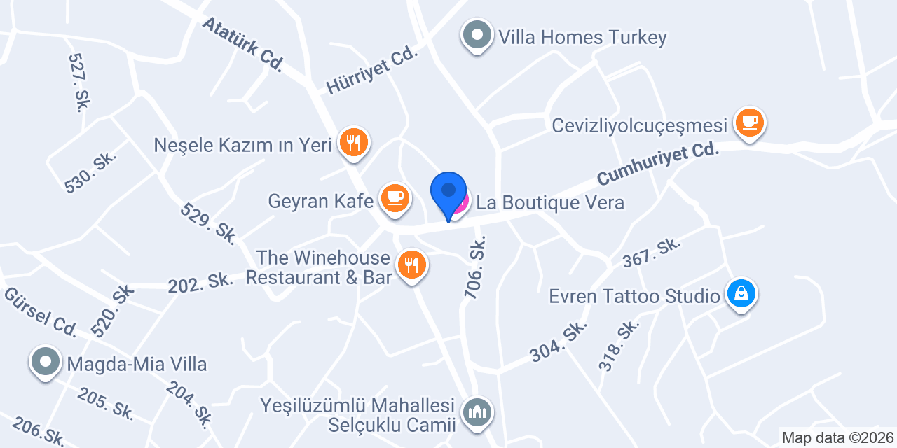Üzümlü petshop konumu