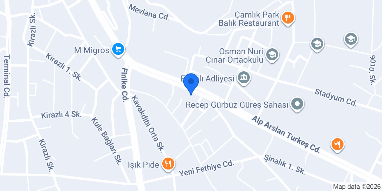Marmara Eczanesi konumu