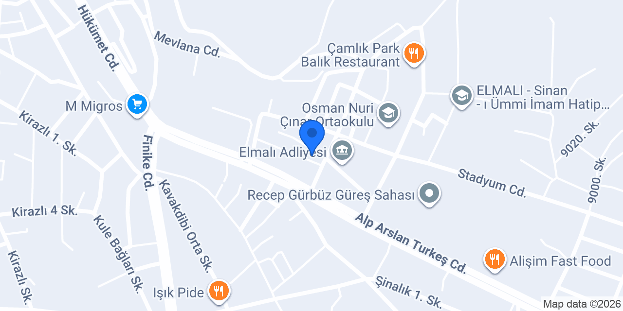 Sumru Demircan Studio konumu