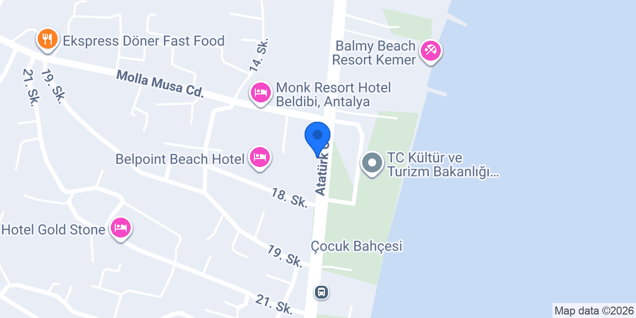 BELCAN HOTEL konumu