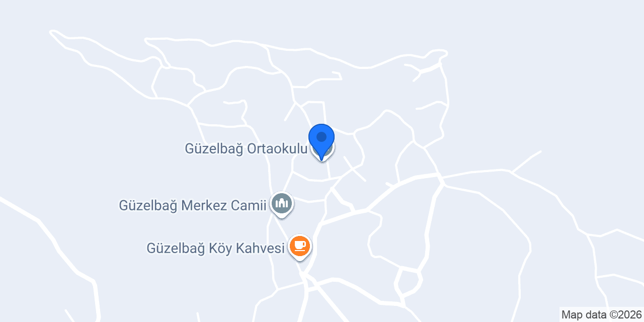 Güzelbağ Ortaokulu konumu