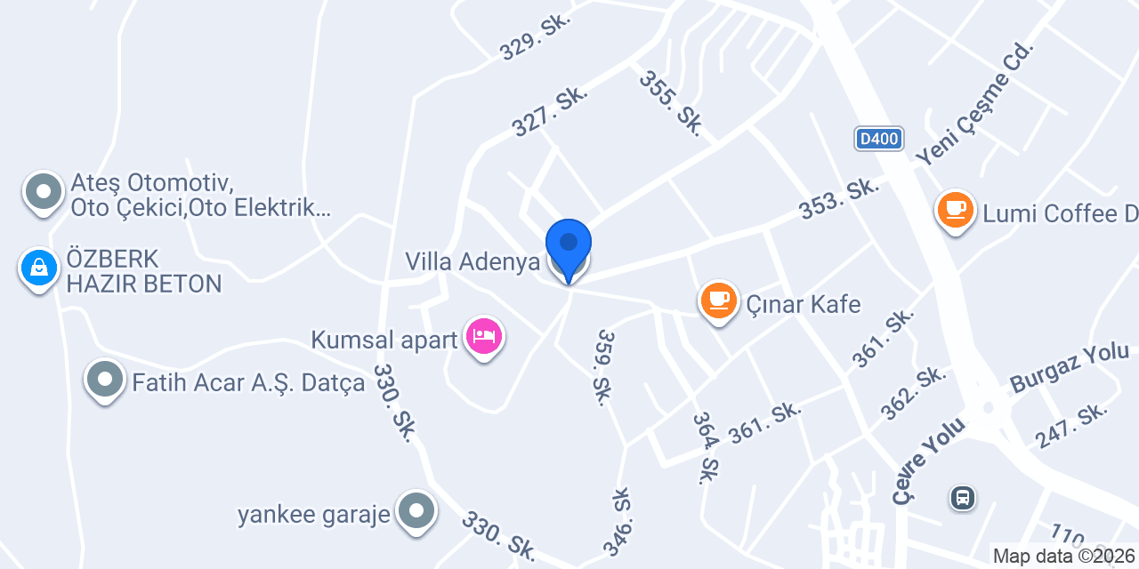 Villa Adenya konumu