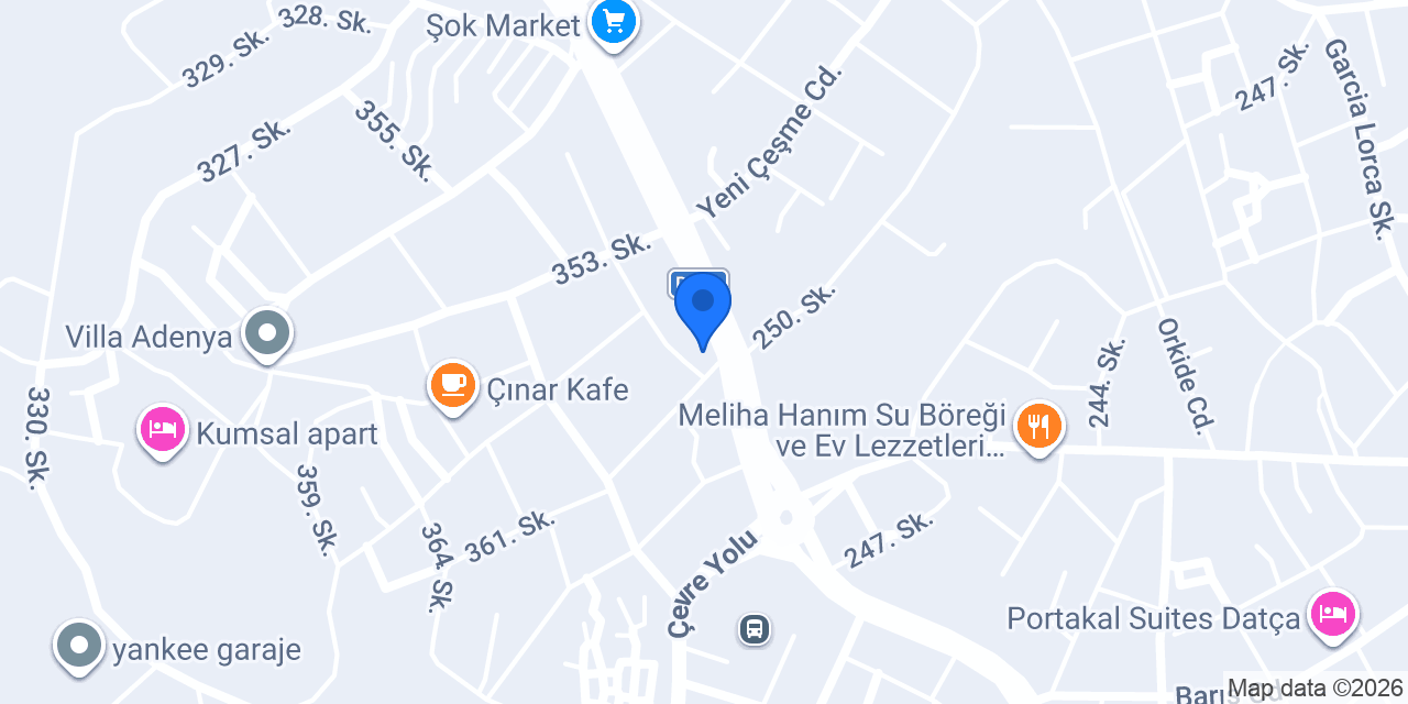 DATÇA ÇİÇEKÇİLİK konumu