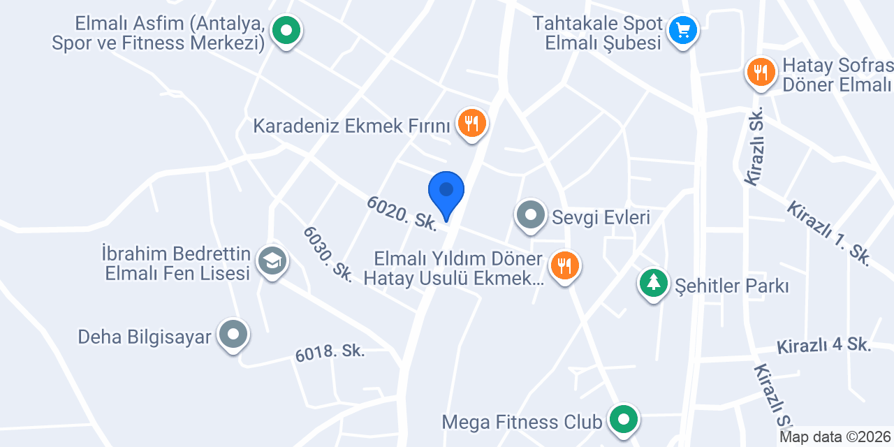 SAPMAZ AVM konumu