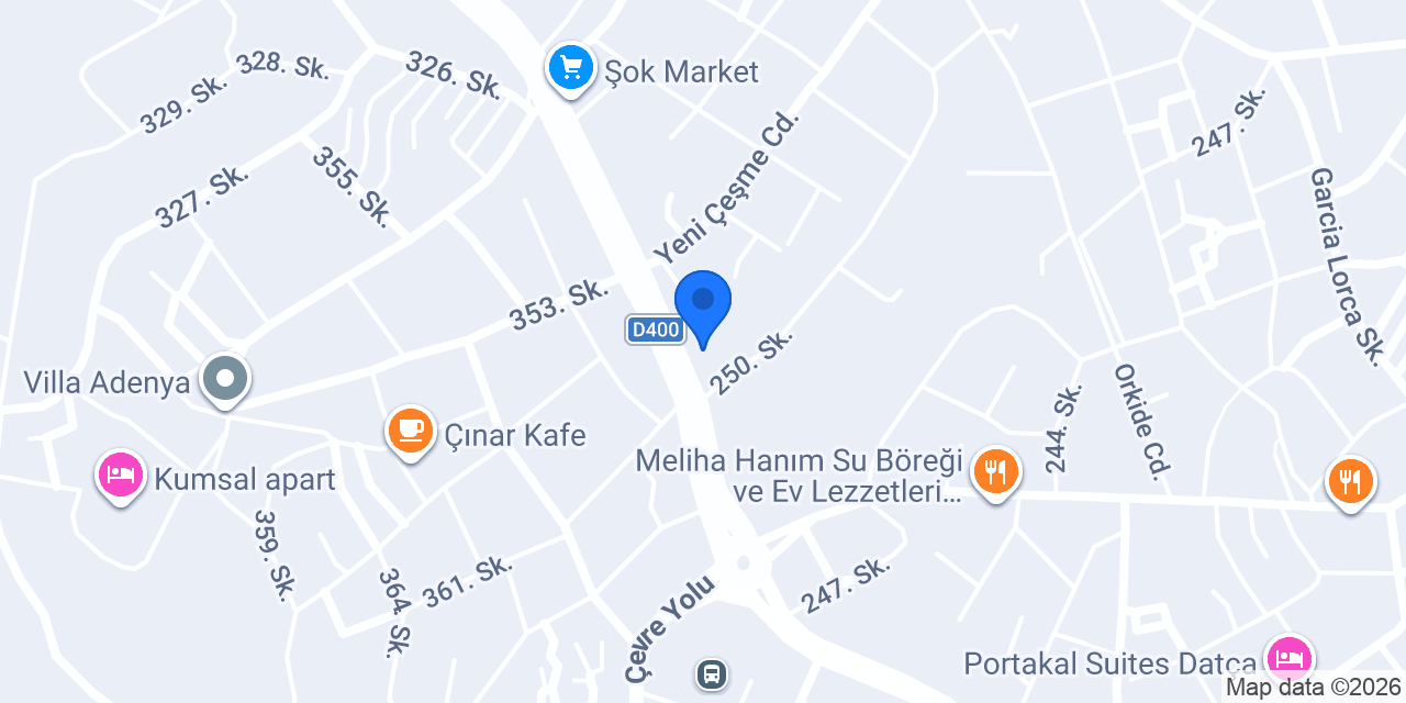 Lumi Coffee Datça konumu