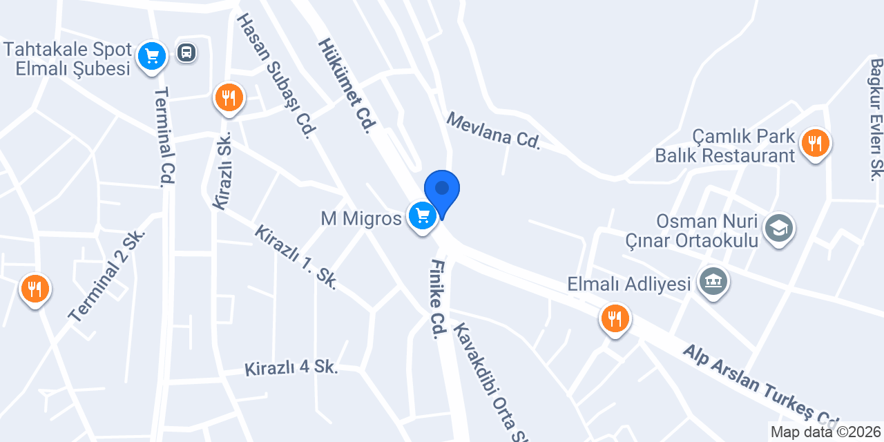 bozkurt oto lastik konumu