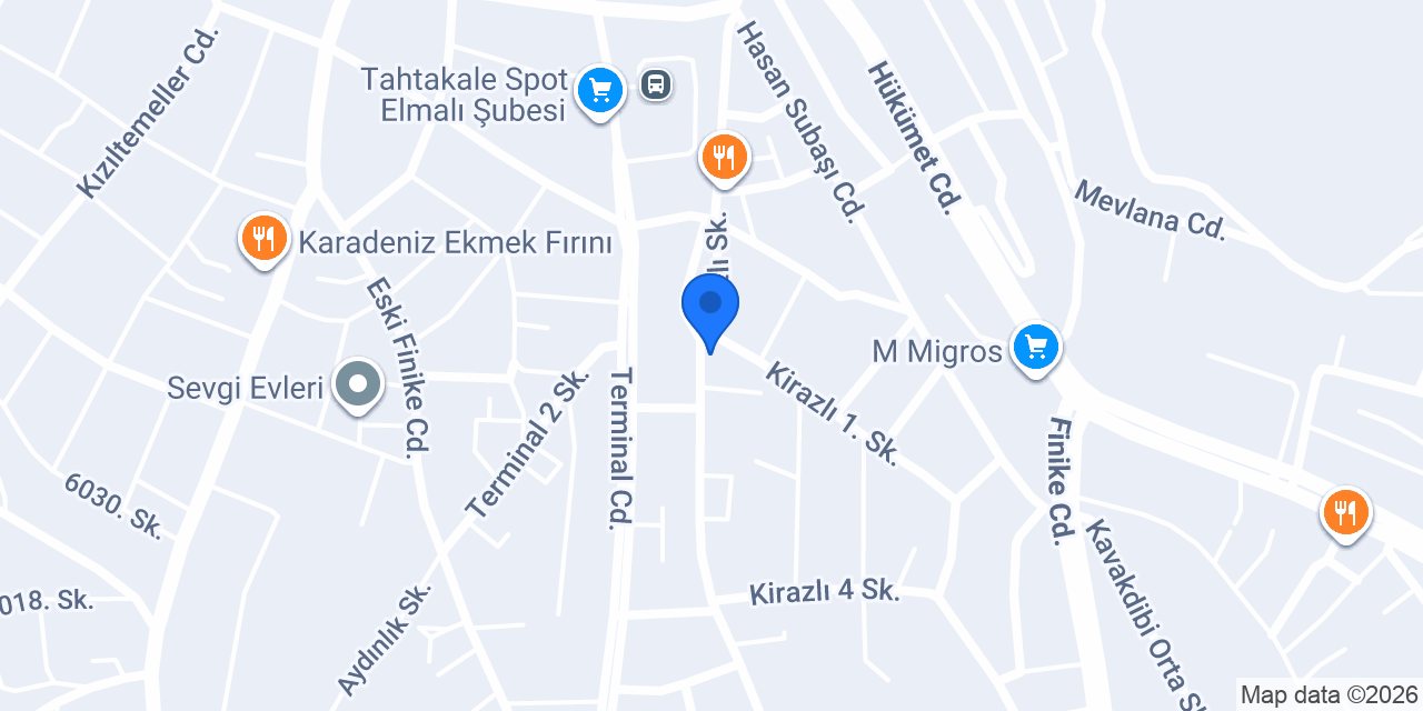 Meka Çiçekçilik konumu