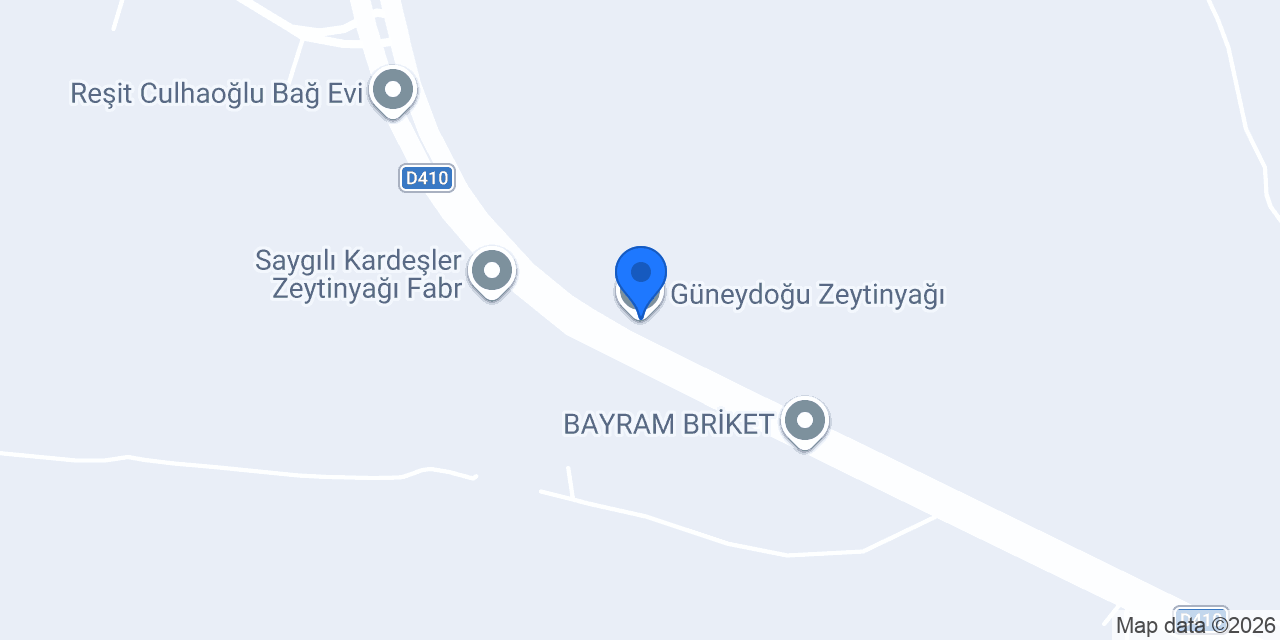 Güneydoğu Zeytinyağı konumu