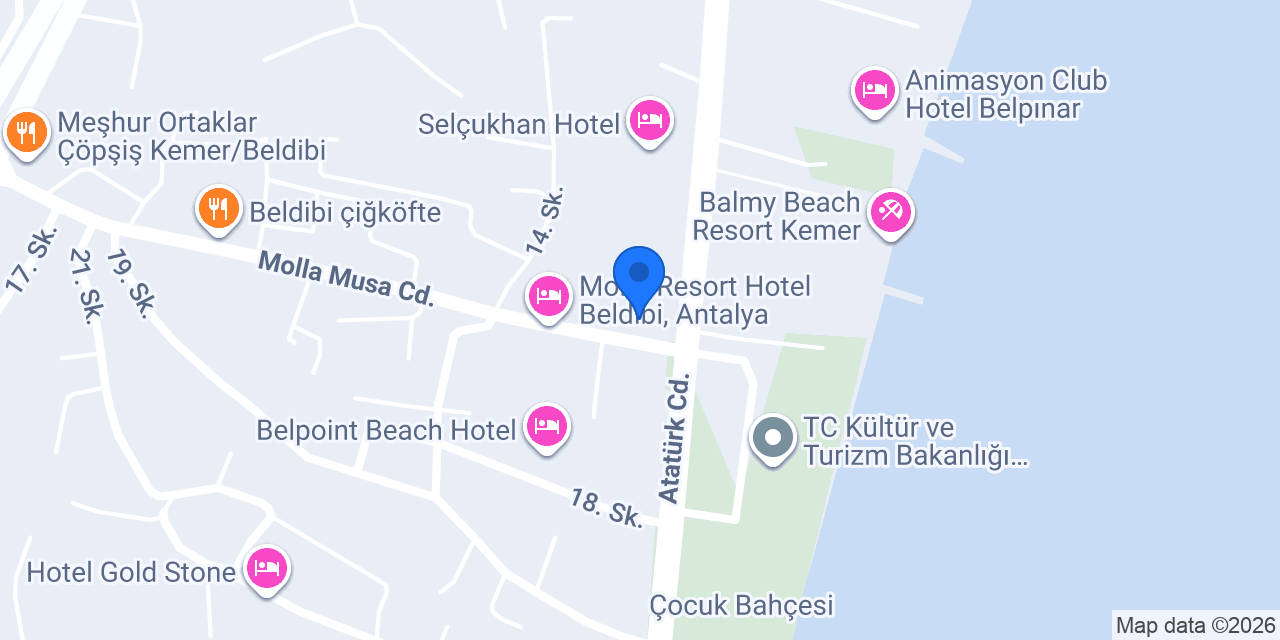 Nex Royal Beach Hotel - All Inclusive konumu