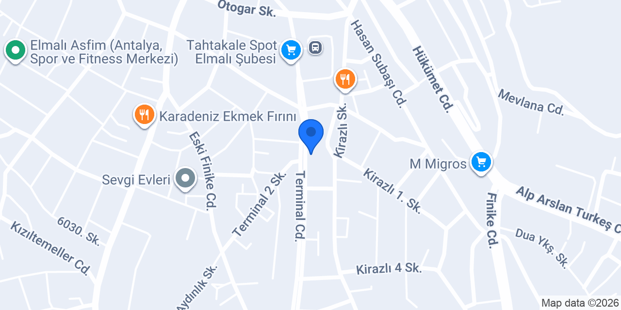 Arif Hırdavat konumu