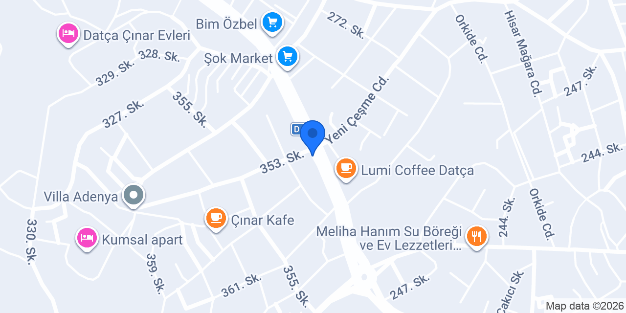 Efe Süpermarket konumu