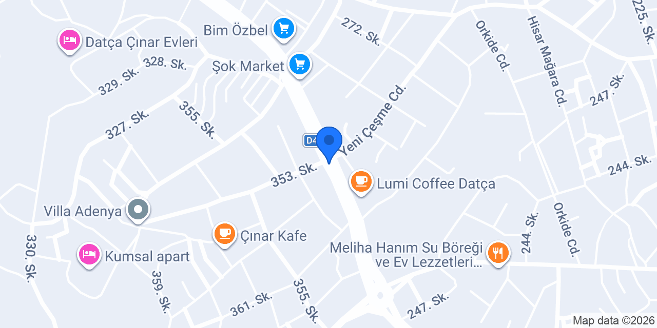 Datça Oto konumu