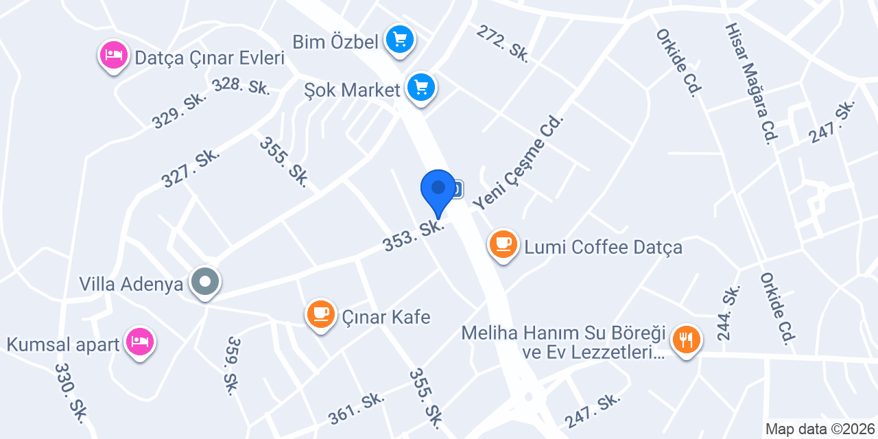 DATÇA KAYA OTO KURTARMA konumu