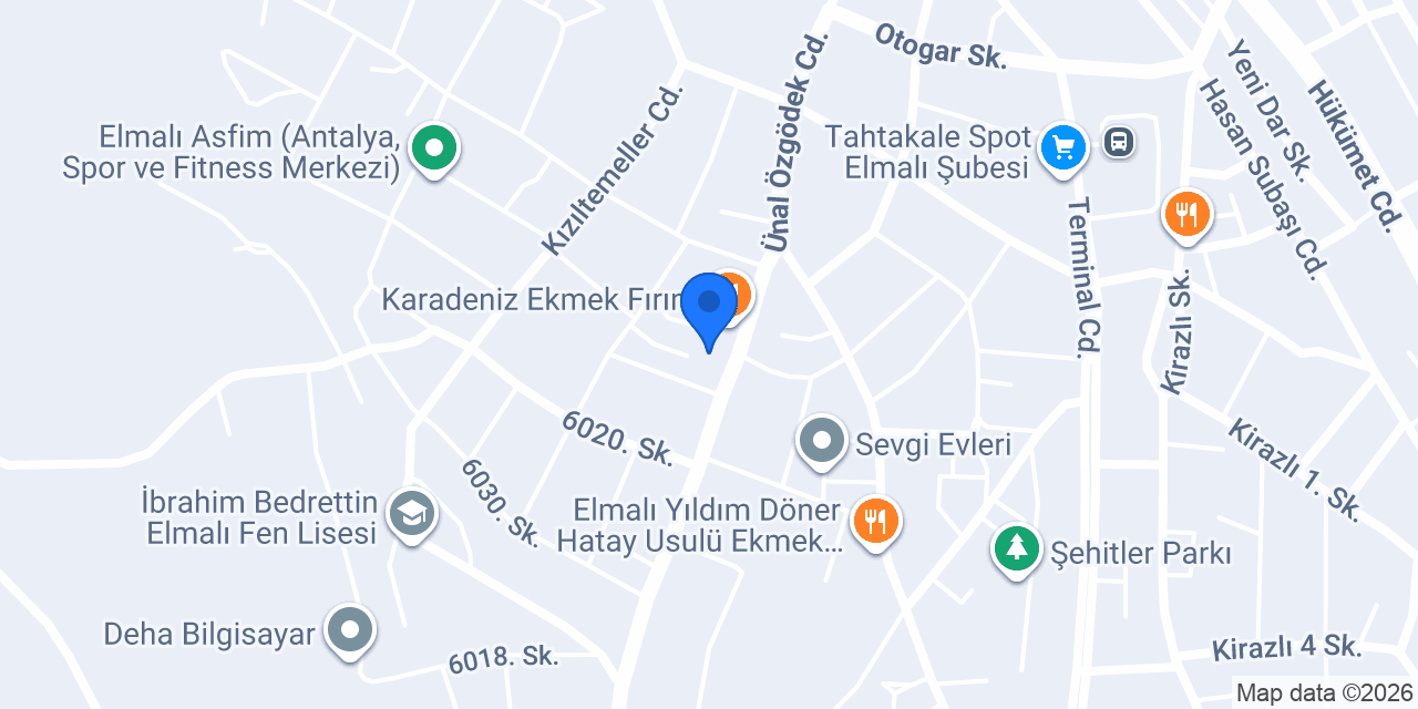 DİŞ HEKİMİ ALİ GÖKÇE konumu