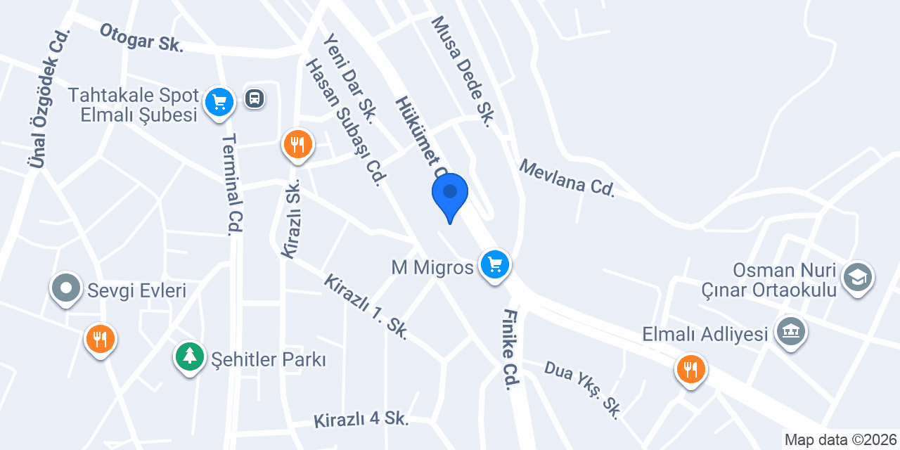 İnfo Elektrik konumu