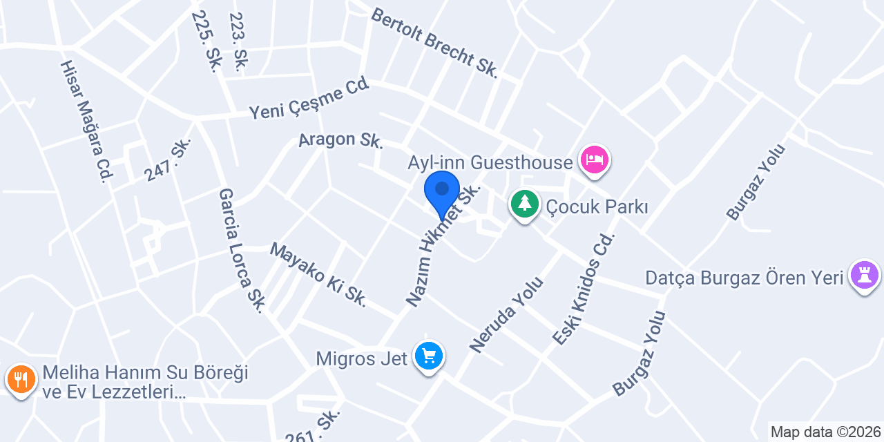 DATÇA ÖZBEL TAKSİ konumu