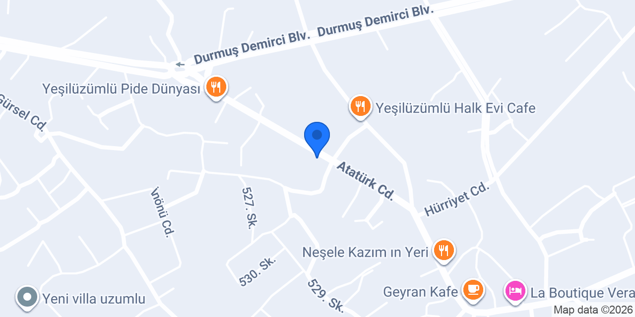 MARİF-ET KASAP RESTAURANT konumu