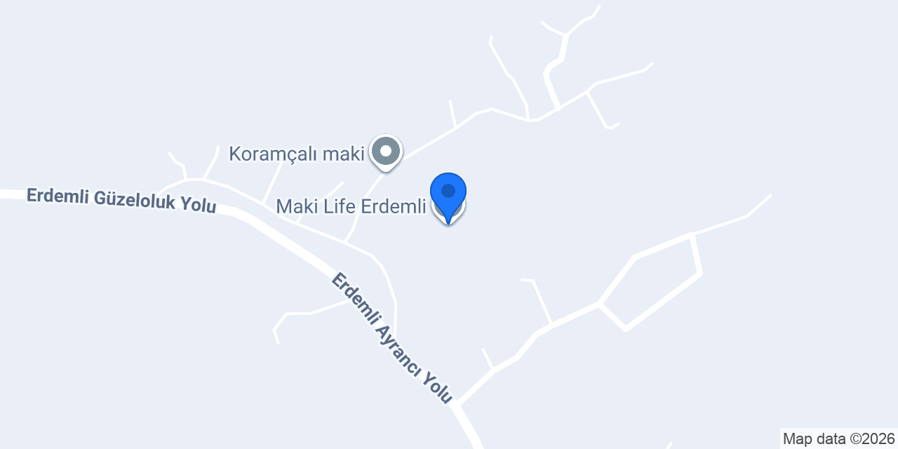 Maki Life Erdemli konumu