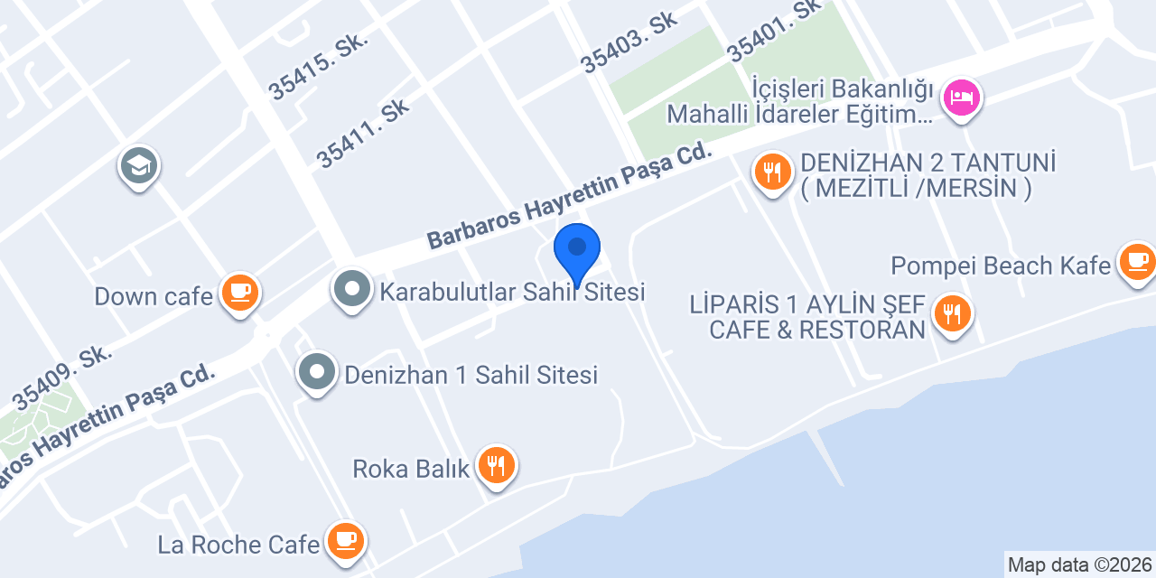 Kuaför Kerime konumu