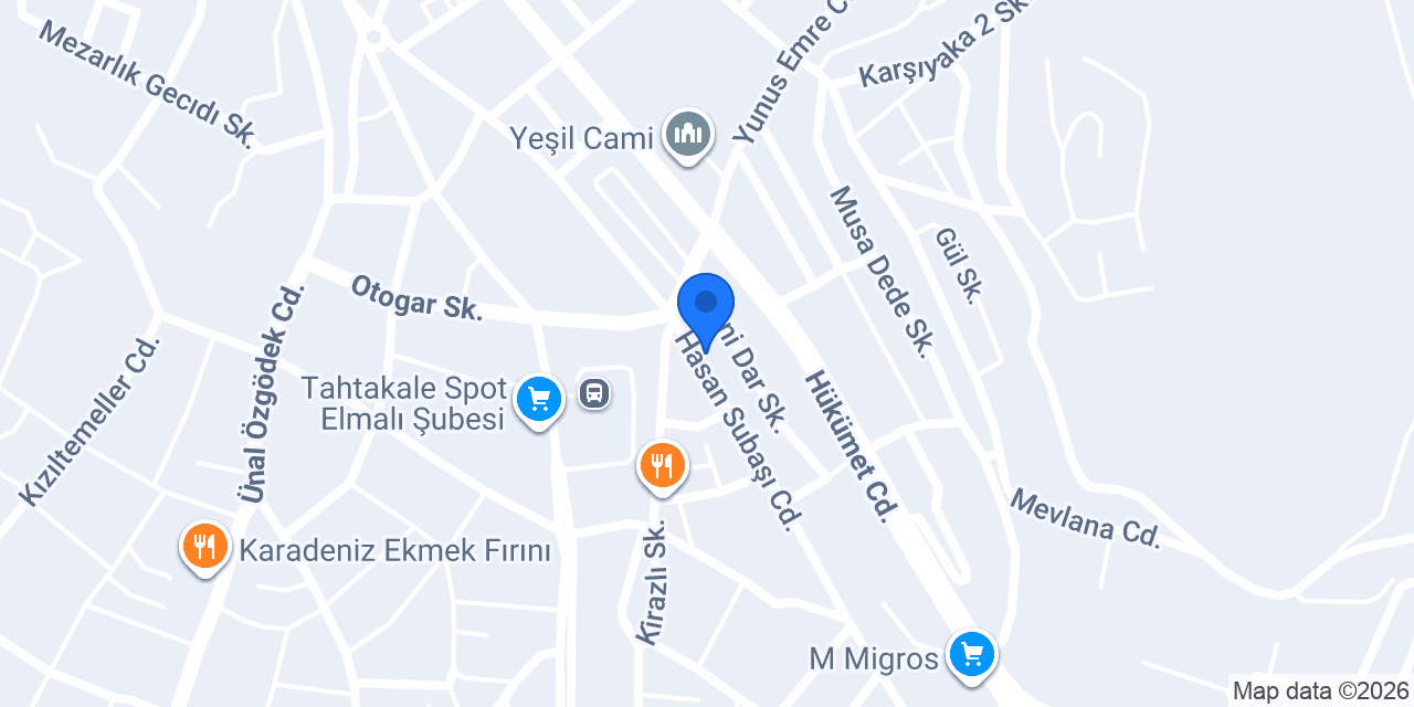 Özen Kırtasiye konumu