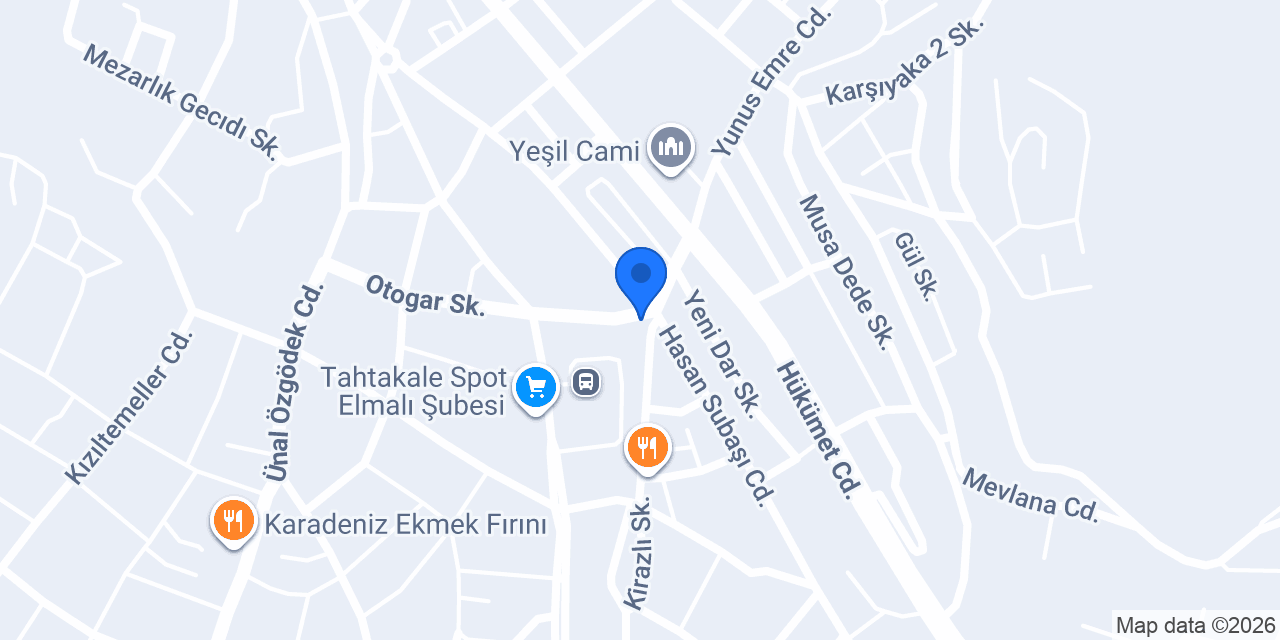 Ömer Paşa İlköğretim Okulu konumu