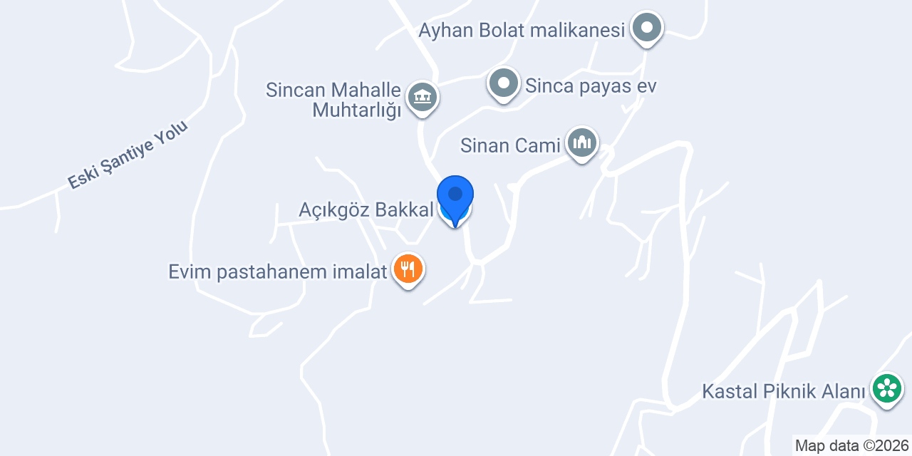 Açıkgöz Mobilya konumu