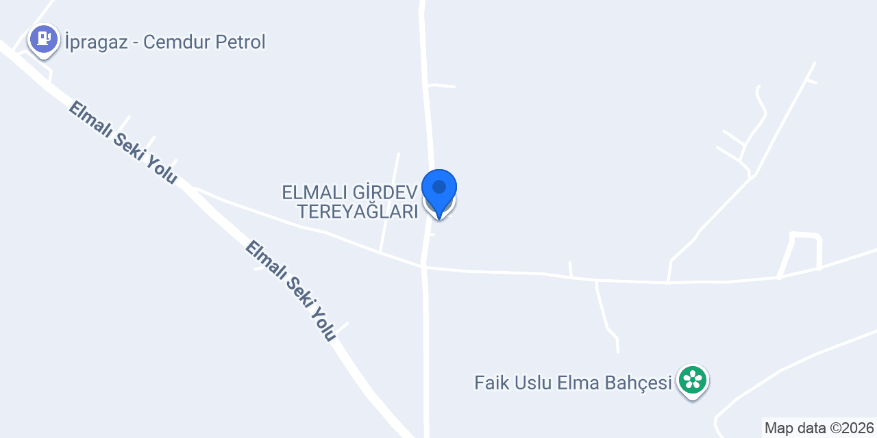 ELMALI GİRDEV TEREYAĞLARI konumu