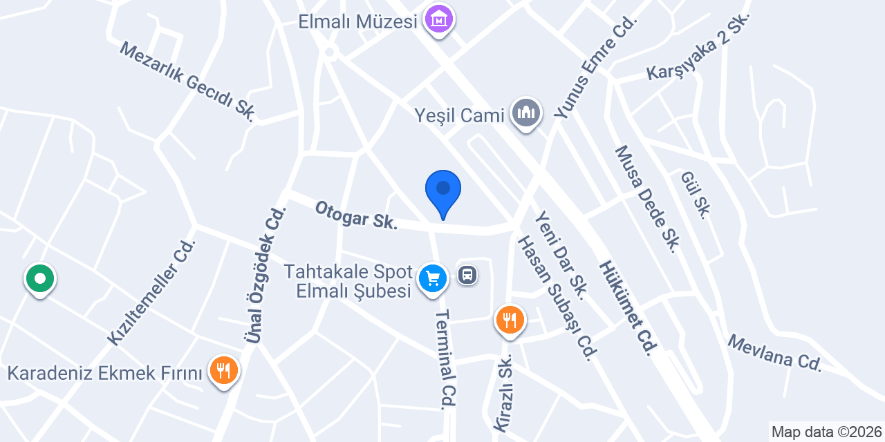 Çarşı ızgara konumu