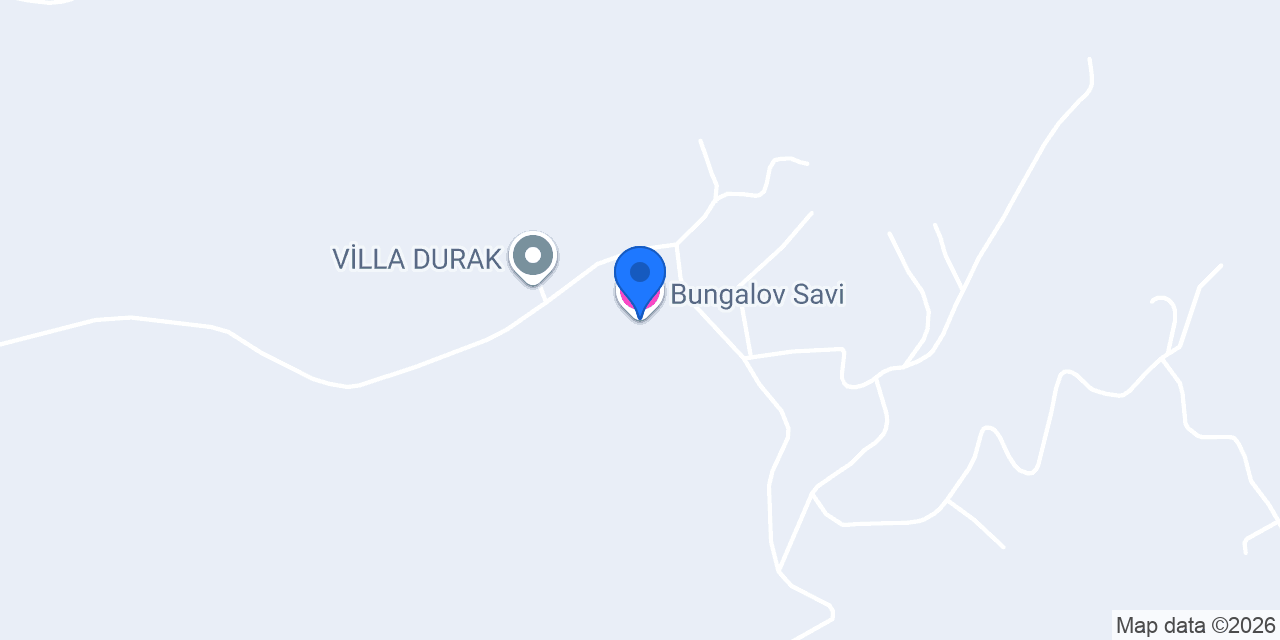 Bungalov Savi konumu