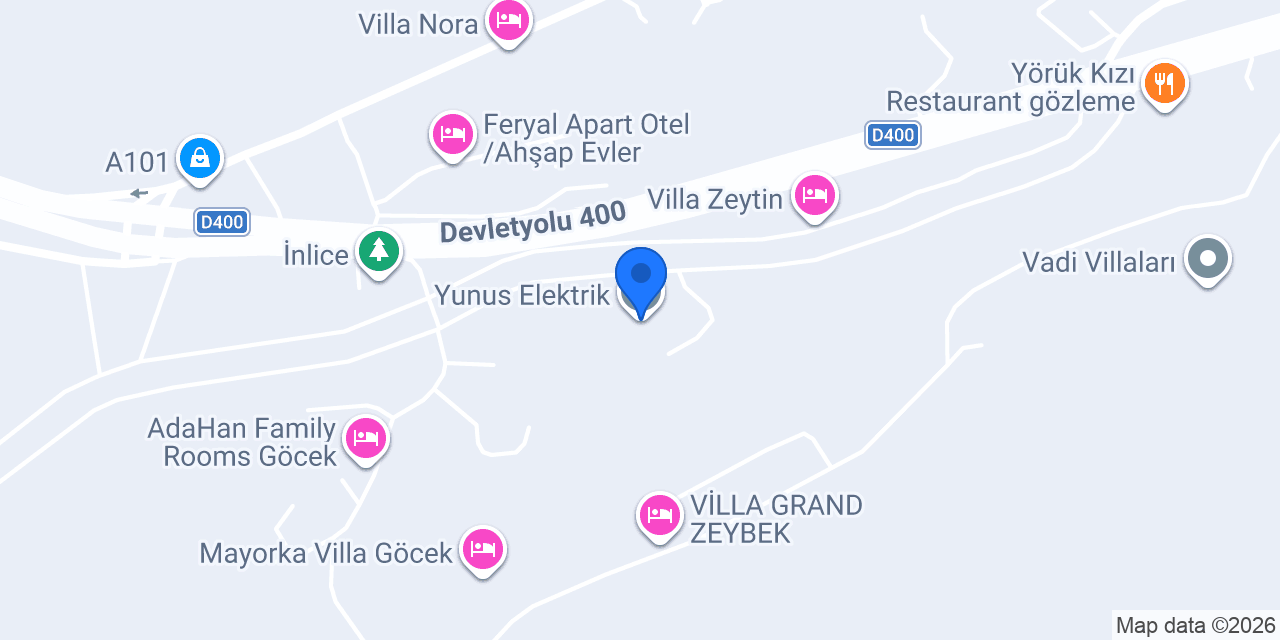 Yunus Elektrik konumu