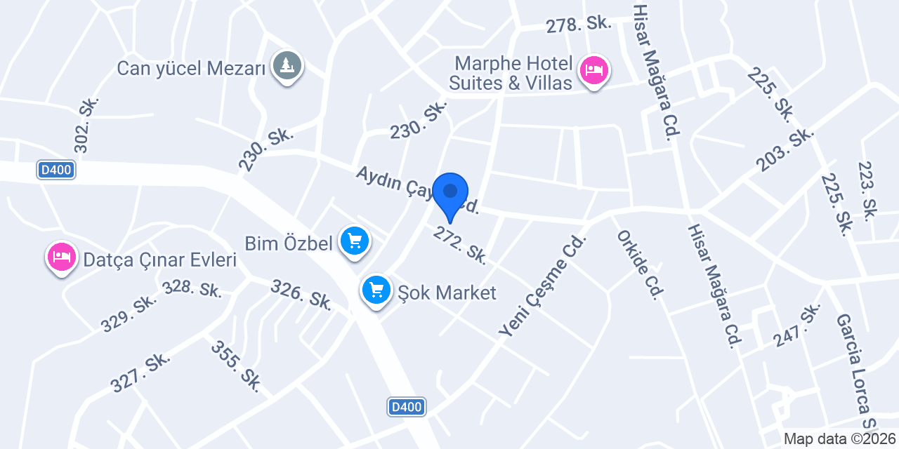 Datça Tatil Evim konumu