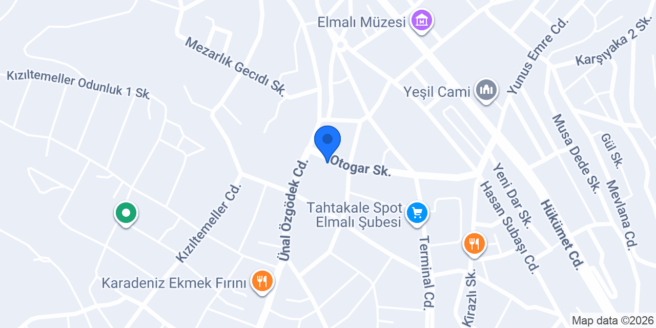 Şenol Elektrik konumu