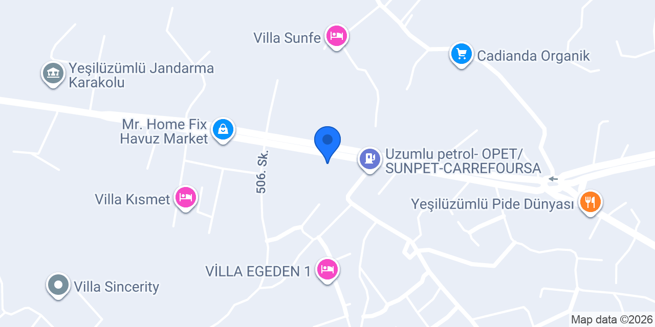 Öztürk Elektronik konumu