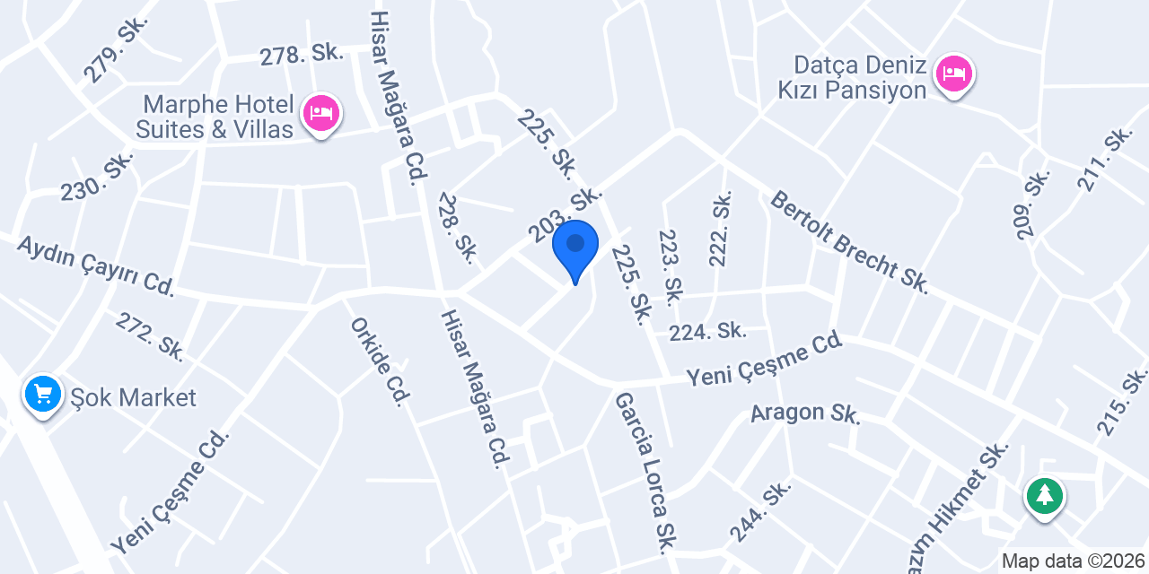 Badem Apart konumu