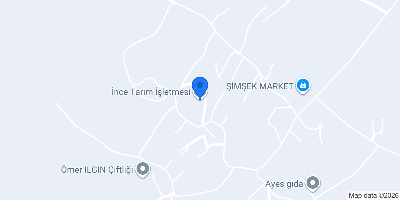 İnce Tarım İşletmesi konumu