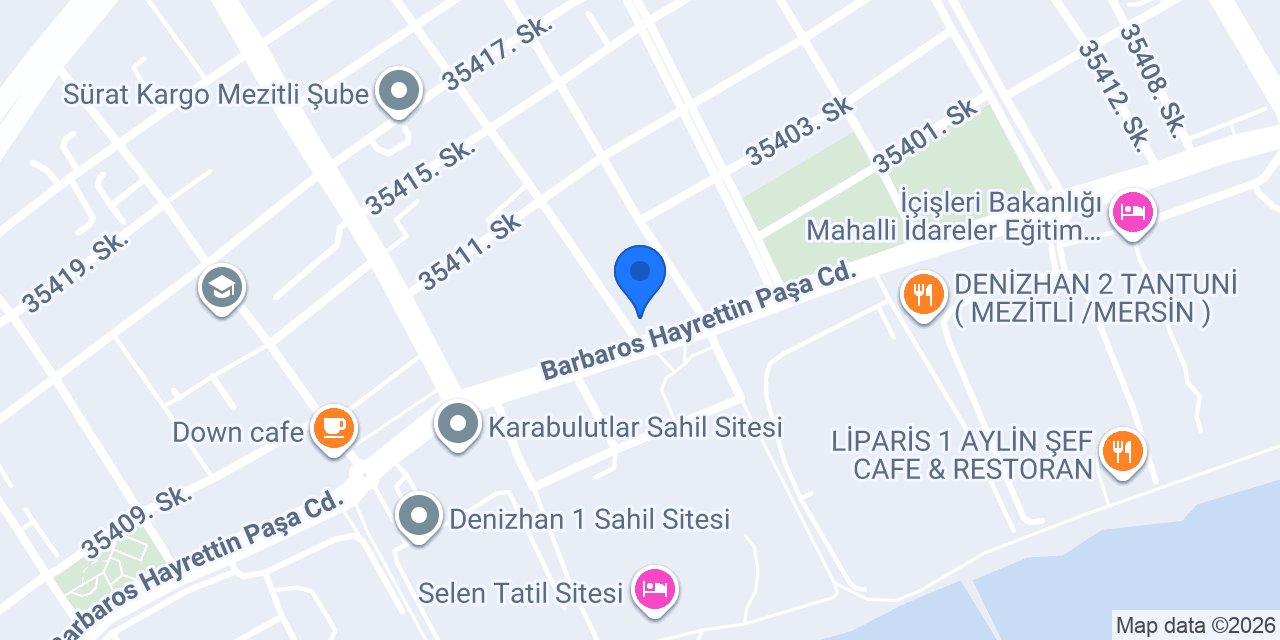 Kuafor Sergen Zeynep konumu