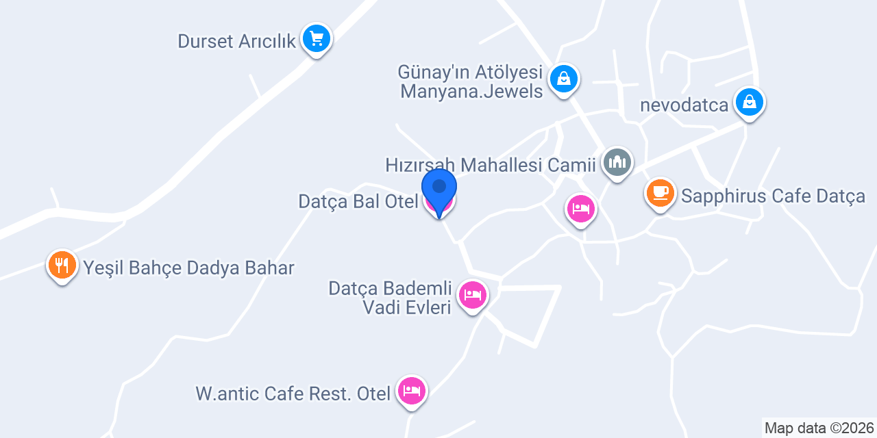 Datça Bal Otel konumu