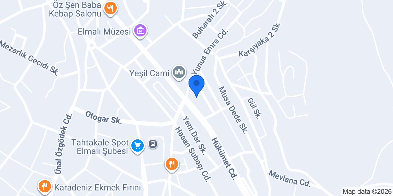 Birtat Serpme Börek Izgara konumu