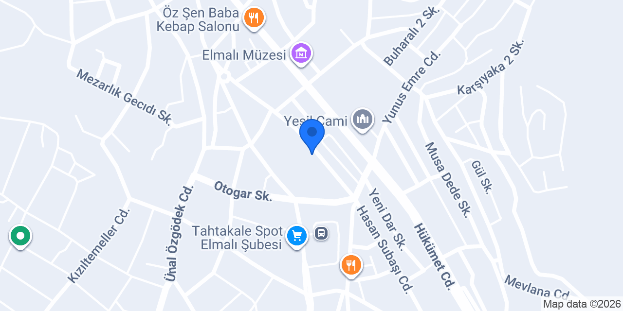 çayan ayakkabı konumu