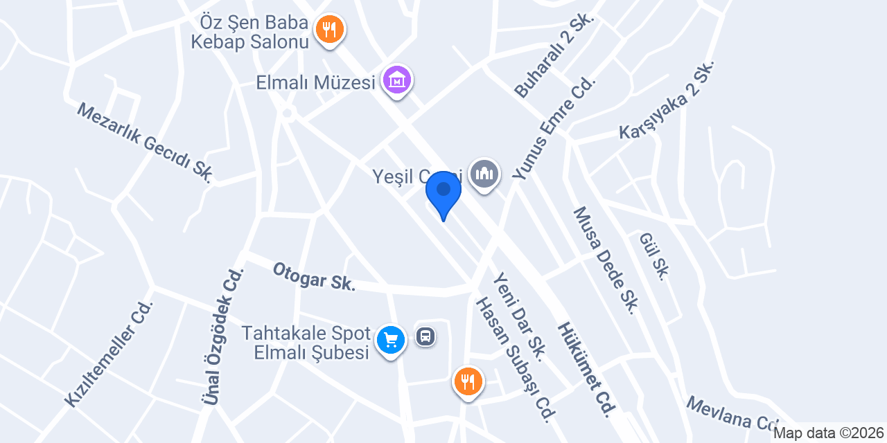 Boysuz Tost Evi konumu