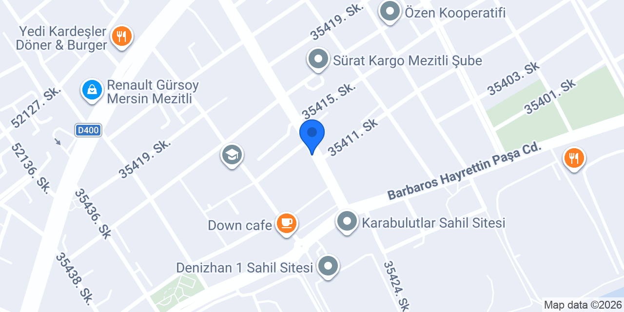 KANAT DÜNYASI MEZİTLİ konumu