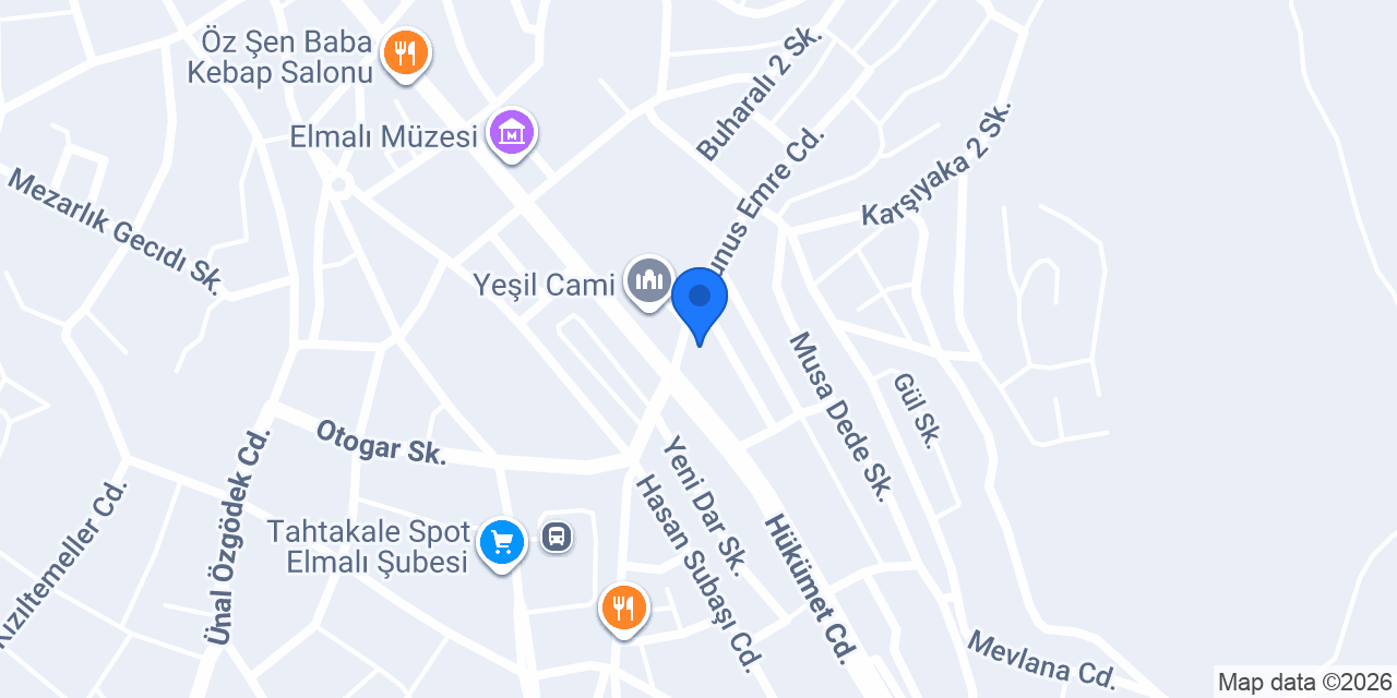 Üçler Halk Ekmek Fabr. konumu